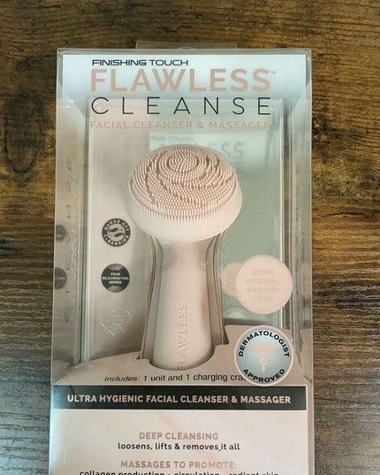 Flawless Glow: Pink Facial Cleansing Brush for Radiant Skin Transformation