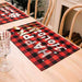 Colorful Plaid Polyester Dining Placemat Duo