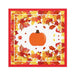 Autumn Elegance Microfiber Dining Napkins - Set of 4, 19"x19"