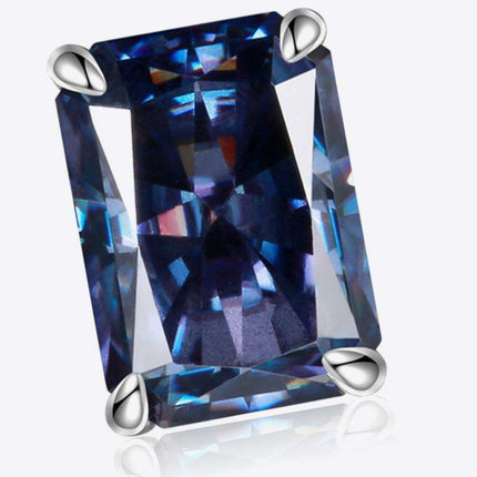 Elegant 2 Carat Rectangular Lab-Diamond Earrings: Where Luxury Meets Style