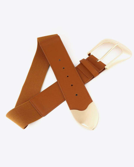 Elegant Stretchable PU Leather Belt for Effortless Chic