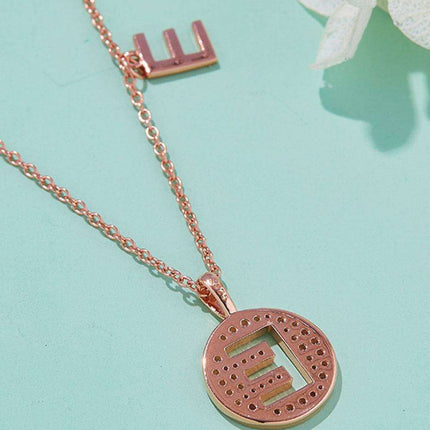 Radiant Moissanite Gemstone Pendant Necklace - Opulent Sterling Silver & 18K Rose Gold