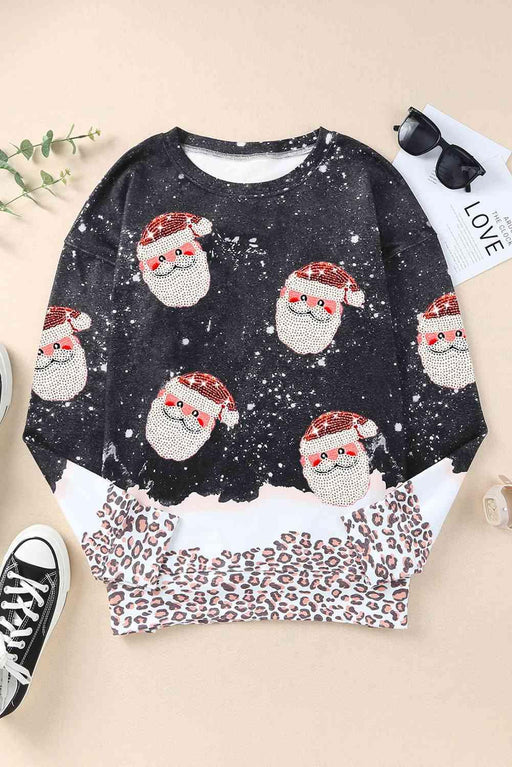 Sparkling Holiday Quilted Sweater