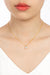 Radiant Elegance: 1 Carat Lab-Diamond Sterling Silver Necklace