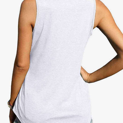 Stylish Curved Hem Square Neck Tank: Your Go-To Wardrobe Essential