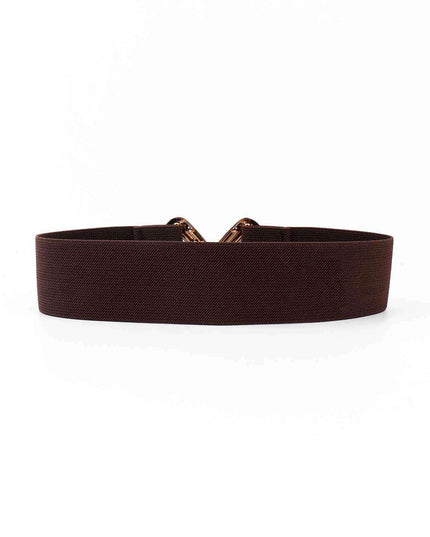 Sleek Elastic Geometric Belt Collection - Perfect for Any Occasion