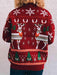 Cozy Turtleneck Knit Sweater with Drop Shoulder