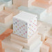 Charming Personalized Photo Sticky Note Cube for a Stylish Workspace