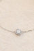 Opal Radiance Sterling Silver Bracelet with Adjustable Chain