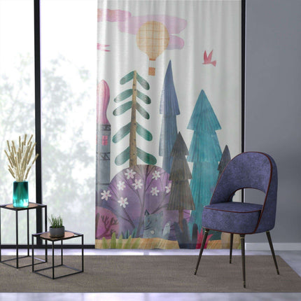 Magical Customizable Fairy Tale Curtains for Children's Rooms