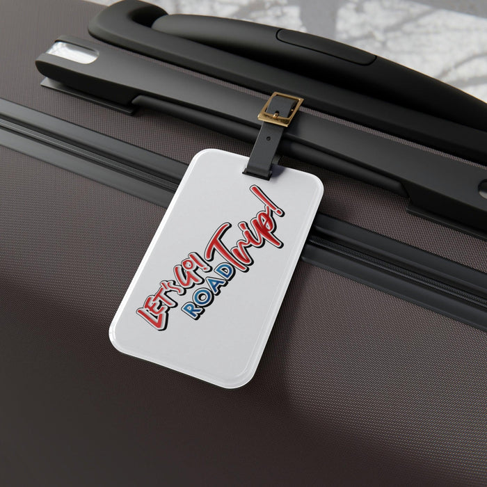 Personalized Acrylic Luggage Tag Set with Stylish Design