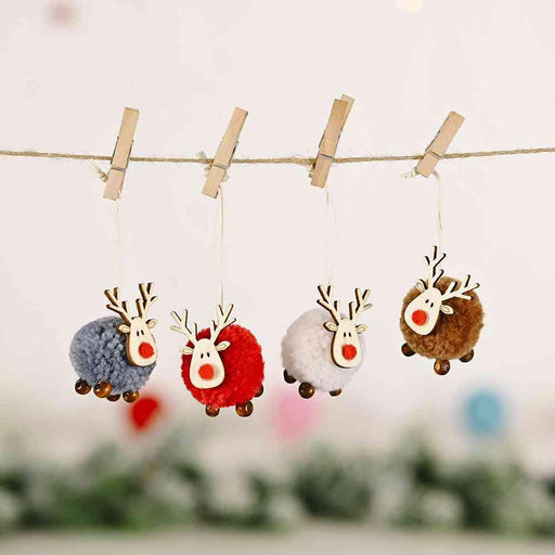 Reindeer Hanging Widgets with Four Pieces