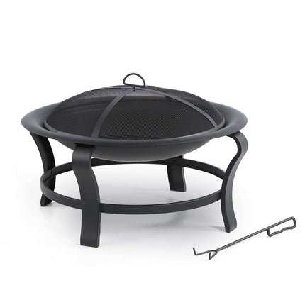 Contemporary Steel Fire Pit for Ultimate Outdoor Enjoyment