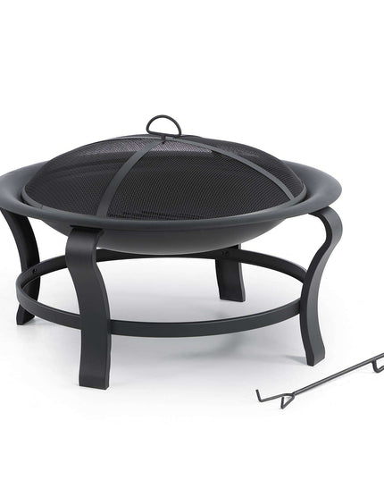 Contemporary Steel Fire Pit for Ultimate Outdoor Enjoyment