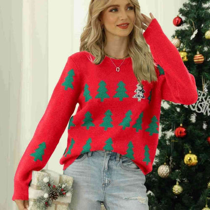 Charming Holiday Knit Pullover