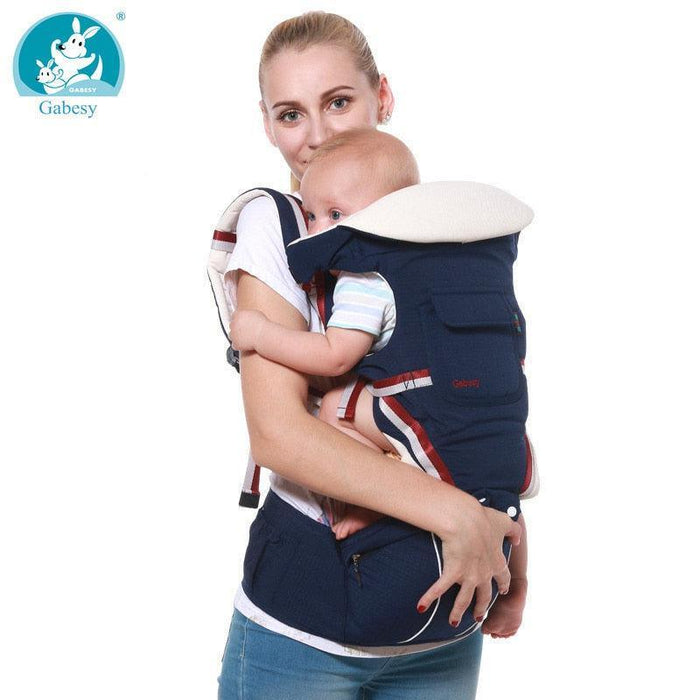 Versatile 9 in 1 Baby Carrier for Infants 0-24 Months, Supporting up to 17kg