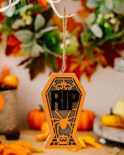 Charming Illumination: 2-Piece Decorative Light-Up Hanging Widgets for Your Home