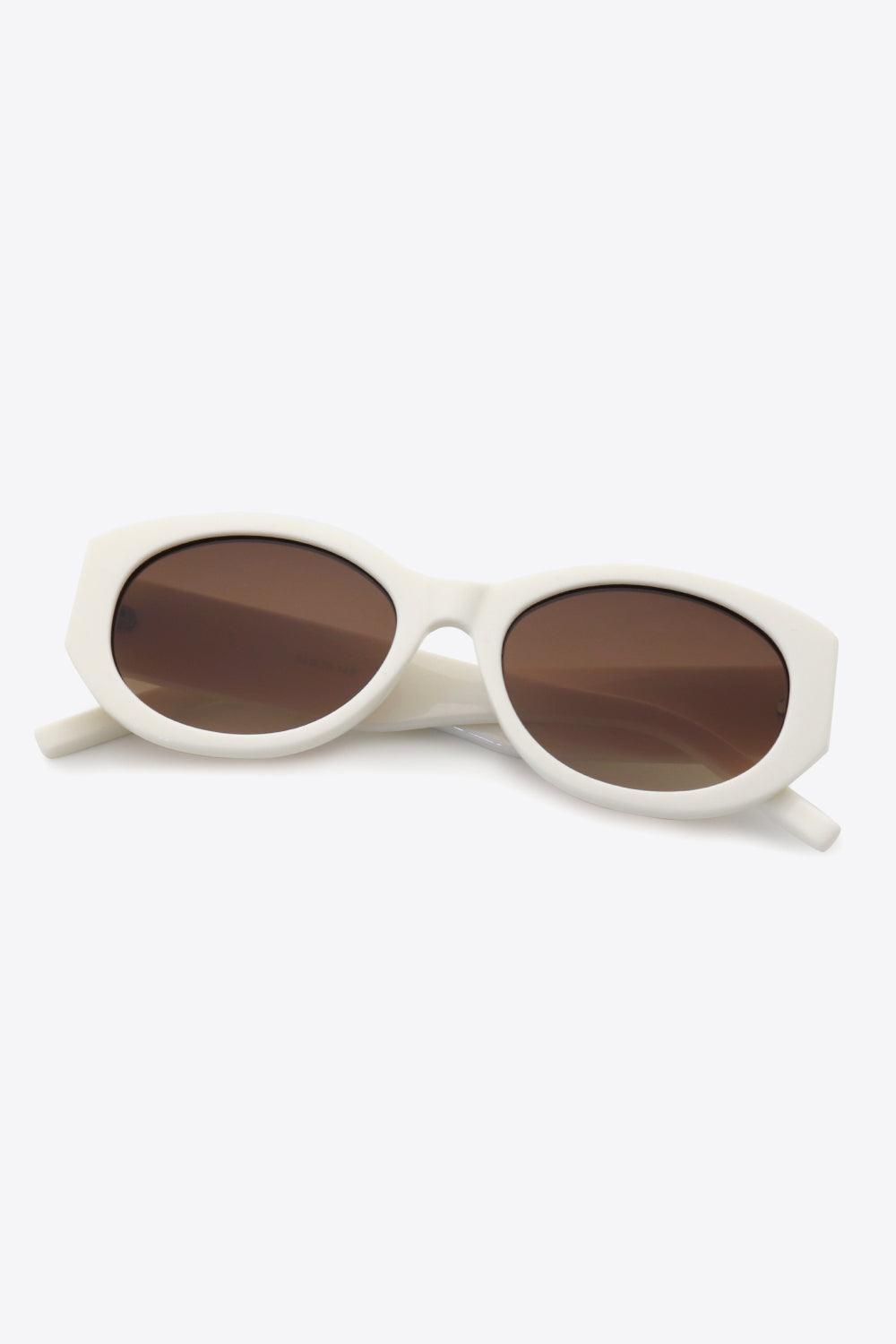 UV400 Polycarbonate Sunglasses-Trendsi-Beige-One Size-Très Elite