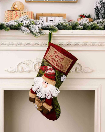 Festive Cheer Stocking Hanging Ornament