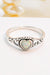 Opal Heart-Shaped Australian Gemstone Ring - Exquisite Symbol of Romance and Elegance