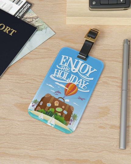Stylish Explorer: The Essential Travel Bliss Luggage Tag