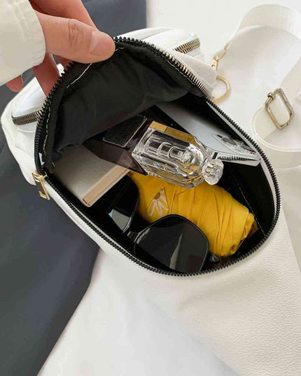 Elegant PU Leather Crossbody Sling Bag