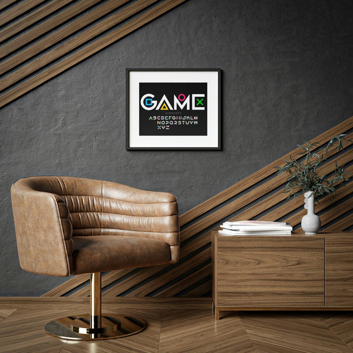 Sophisticated Framed Poster Set with Matte Finish by Maison d'Elite