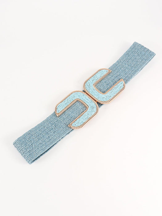 Sophisticated Braided Waist Belt