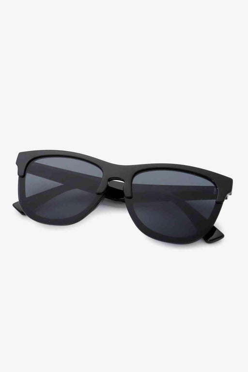 UV400 Browline Wayfarer Sunglasses - High UV Protection Eyewear