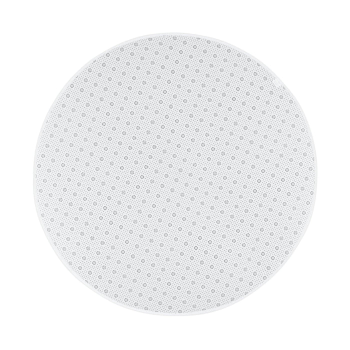 Circular Optical Illusion Abstract Bathroom Mat