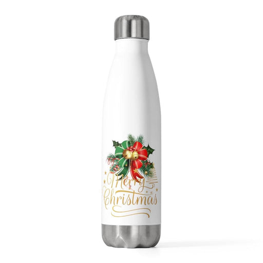 Festive Holiday 20oz Stainless Steel Insulated Water Bottle