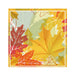 19"x19" Cozy Autumn Leaves Fall Napkin, Set of 4