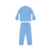 Luxurious Customizable Satin Pajama Set for Women - Vero Dreamy Blue