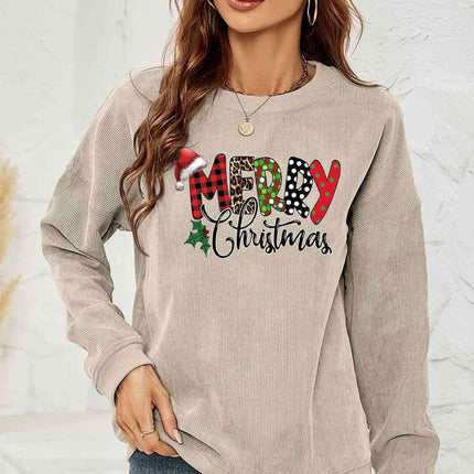 Joyful Christmas Vibes Graphic Sweater