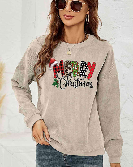 Joyful Christmas Vibes Graphic Sweater
