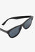 Sophisticated Browline Wayfarer Sunglasses with UV400 Protection