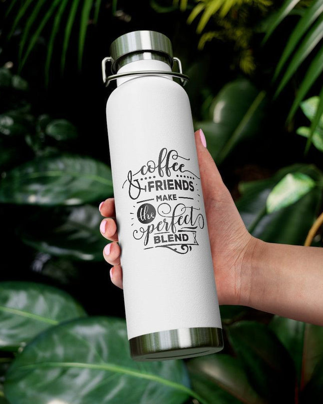 22oz Insulated Stainless Steel Water Bottle - Ideal for Coffee Enthusiasts with Superior Temperature Retention