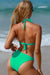 Tie-Back Halter Bikini Set with Stylish Detail