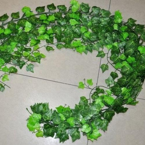 Lifelike Green Ivy Vine Garland: Year-Round Decor for Indoor and Outdoor Spaces