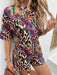 Colorful Printed Top and Shorts Set for a Stylish Casual Look