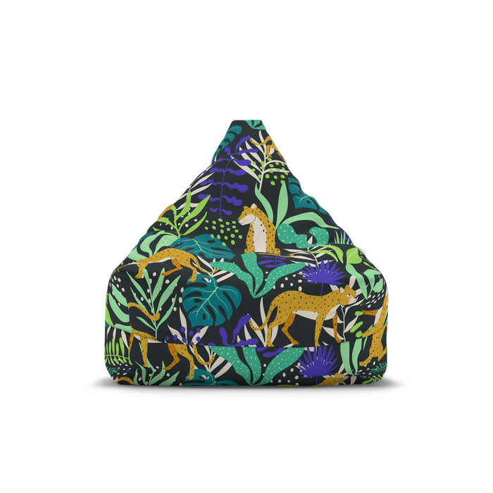Maison d'Elite Jungle Bean Bag Chair Cover - Customizable and Durable-Home Decor-Printify-27" × 30" × 25"-Without insert-Très Elite
