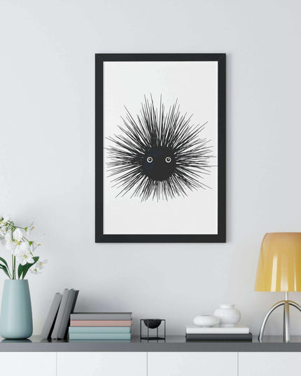 Eco-Conscious Vertical Art Print Series with Sustainable MDF Frames in Classic Colors