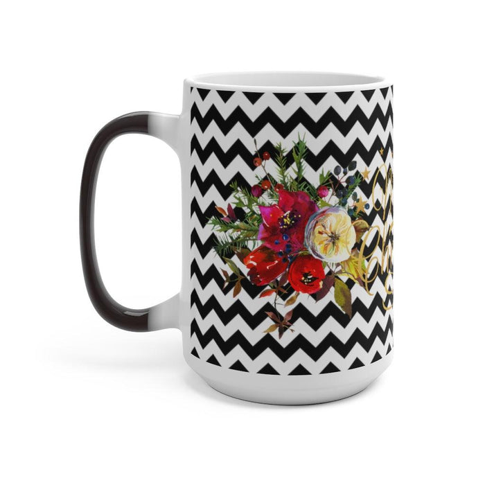 Enchanting Christmas Color-Changing Mug for Festive Morning Cheer