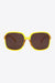 Stylish Square Sunglasses with UV400 Protection and Polycarbonate Frame
