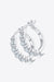 Opulent 1 Carat Lab-Diamond Sterling Silver Earrings: Luxe Edition