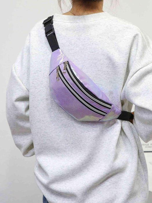 Gradient Polyester Sling Bag Trendsi