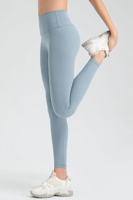 Active Lifestyle Stretch Leggings with Wide Waistband and Super Stretch Fabric