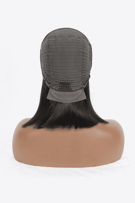 12 Lace Front Human Hair Wig in Natural Color - 150% Density