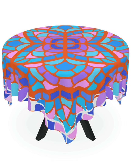 Luxurious Mosaic Square Table Cover - Elite House's Dining Elegance Upgrade - 55.1 x 55.1 (140cm x 140cm)