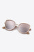 Metallic Full Rim Wayfare Sunglasses with UV400 Protection - Stylish Metal Frame Eyewear for Optimal Eye Safety
